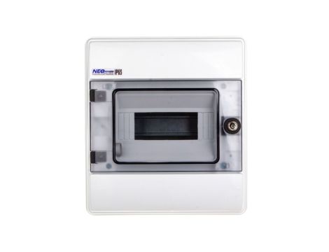 Rozdzielnica modułowa 1x8 podtynkowa IP65. RHp-8/Z (z zamkiem) 36.809