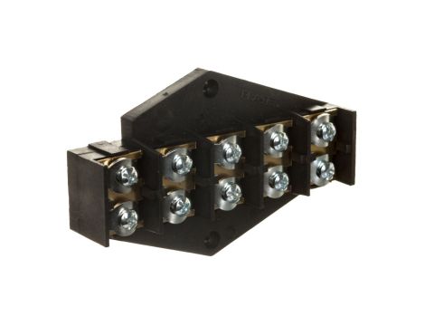 Płytka rozgałęźna 20x10/15x16/10x25mm2 czarna ZPT5-16.0 83008007