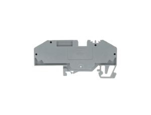 Złączka bezpiecznikowa 6mm2 szara 25A bezpiecznik płaski DIN 35mm 282-696