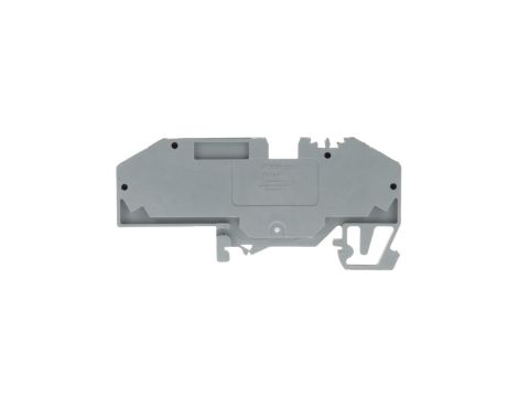 Złączka bezpiecznikowa 6mm2 szara 25A bezpiecznik płaski DIN 35mm 282-696