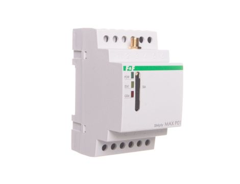 Przekaźnik zdalnego sterowania GSM (SMS) 2xwy/2xwe załącz/wyłącz/powiadomienie SIMplyMAX-P01