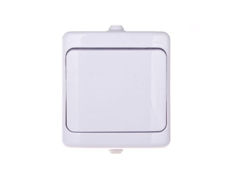 BRYZA Łącznik hermetyczny pojedynczy IP54 biały 180401 /20szt./