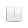 KOS66 Przycisk żaluzjowy biały 660418