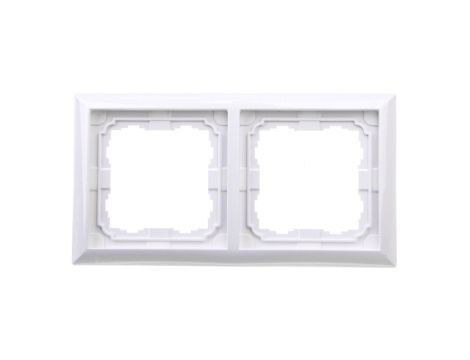 KOS66 Ramka podwójna biała 660482