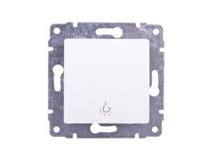 VENA Przycisk /światło/ biały 510413