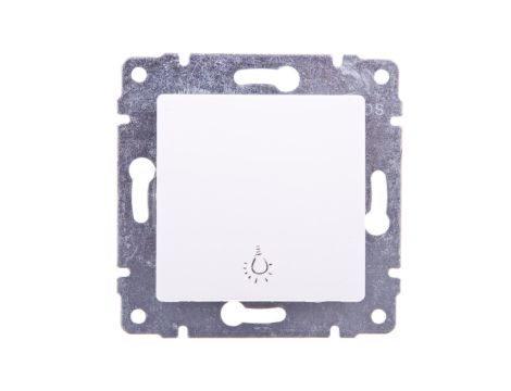 VENA Przycisk /światło/ biały 510413