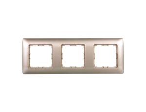 VENA Ramka potrójna satyna 515083