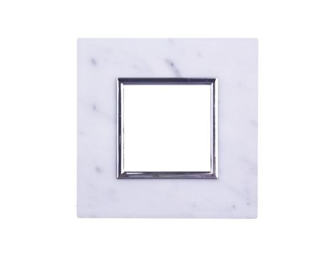 DANTE Ramka pojedyncza kamień BIANCO 4504481