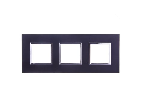 DANTE Ramka potrójna aluminium anodyzowane ONYX 4590283