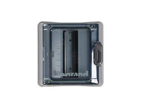 Rozdzielnica modułowa RN65 1x8 natynkowa IK09 IP65 drzwi transparentne (bez PE/N) 601938