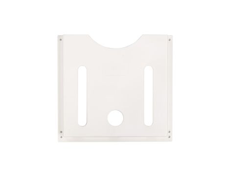 Kieszeń na dokumenty A4 szara z tworzywa 230x 247x 23mm NSYDPA4