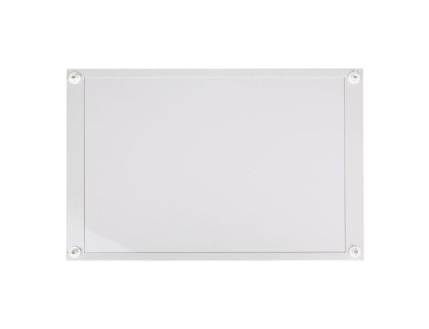 Osłona metalowa z plastikowym wypełnieniem 720x500mm BPZ-FPP-800/500-BL 108295
