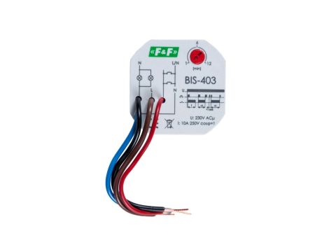 Przekaźnik impulsowy z wyłącznikiem czasowym 10A 230V AC 2Z BIS-403
