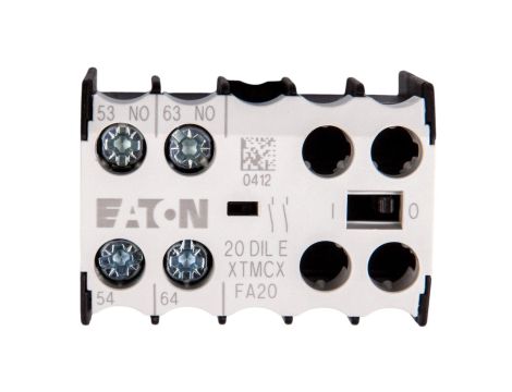 Styk pomocniczy 2Z montaż czołowy 20DILE 010208