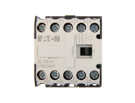 Stycznik mocy 9A 3P 24V AC 0Z 1R DILEM-01(24V50/60HZ) 020402