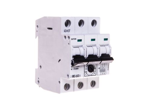 Wyłącznik silnikowy 3P 0,18kW 0,4-0,63A Z-MS-0,63/3 248405