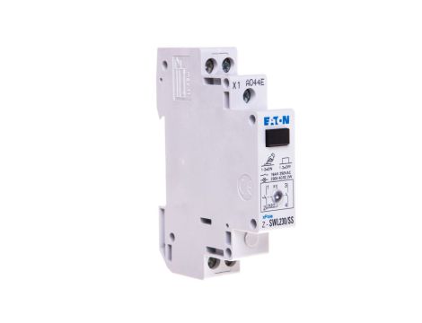 Przełącznik modułowy 2-pozycyjny 2Z 16A z lampką sygnalizacyjną 230V AC/DC Z-SWL230/SS 276306