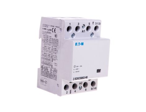 Stycznik modułowy 63A 4Z 0R 230V AC Z-SCH230/63-40 248856
