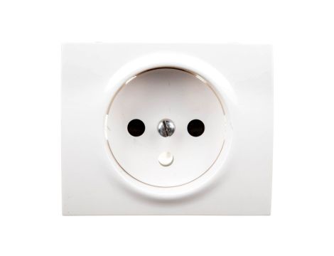 SISTENA LIFE Plakietka gniazda pojedynczego arctic 777028