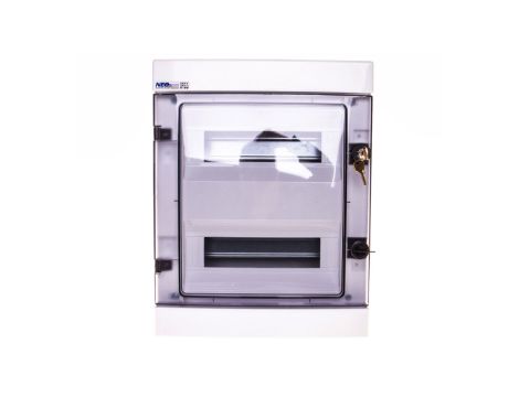 Rozdzielnica hermetyczna modułowa (500V AC ,1000V DC) 2x12 natynkowa IP65 RH-24/Z (z zamkiem) 36.25