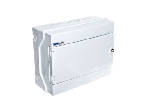 Rozdzielnica hermetyczna modułowa (500V AC ,1000V DC) 1x12 natynkowa IP65 RH-12/ZB (z zamkiem) 36.14