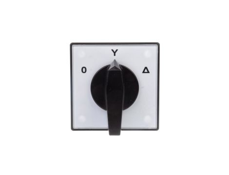 Łącznik krzywkowy gwiazda-trójkąt 3P 25A do wbudowania 4G25-12-U R114 63-840310-031