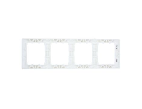 SISTENA LIFE Ramka poczwórna pionowa arctic 771008