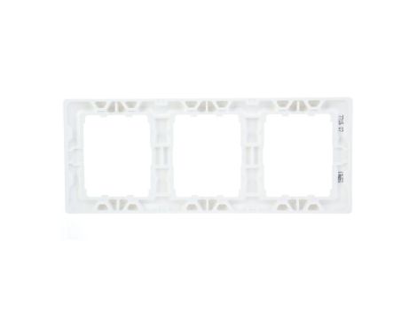 SISTENA LIFE Ramka potrójna tworzywo pionowa 771507