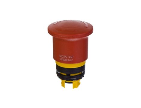Napęd przycisku grzybkowego czerwony przez obrót M22-PVT45P 121462