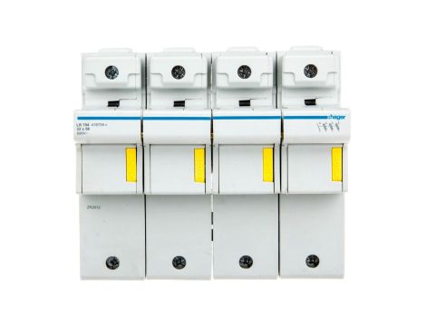 Rozłącznik bezpiecznikowy cylindryczny 4P 22x58mm LR704