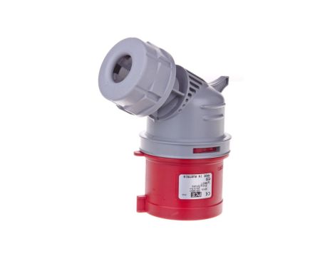 Wtyczka przenośna 32A 5P 400V czerwona IP44 8025-6TT