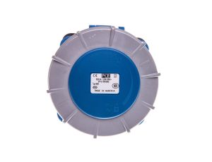 Gniazdo tablicowe 63A 3P 230V /100x100/ niebieskie IP67 POWER TWIST 333-6