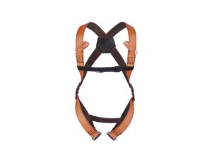 Szelki bezpieczeństwa 2 punkty zaczepowe 2 klamry regulujące pomarańczowe rozmiar XXL HAR12XX