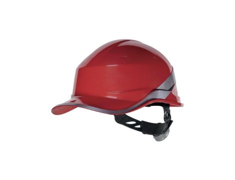 Hełm budowlany czerwony z ABS, rozmiar regulowany DIAM5ROFL