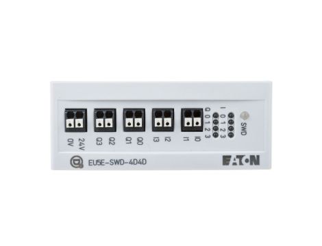 Moduł wejść/wyjść cyfrowych 4 wejść 4 wyjść 24V DC SmartWire-DT EU5E-SWD-4D4D 116382