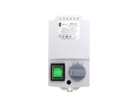 Regulator prędkości obrotowej 1-fazowy ARW 3,0/2 230V 3A IP54 17886-9991