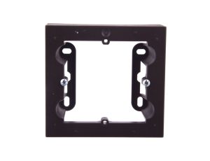 Simon 54 Premium Puszka natynkowa pojedyncza płytka brąz mat DPN1/46