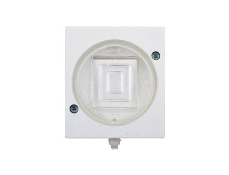 LAMBDA Łącznik hermetyczny pojedynczy IP44 biały ŁNH-1L/00