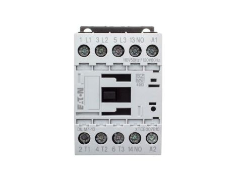 Stycznik mocy 7A 3P 110VAC 1Z 0R DILM7-10(110V50HZ,120V60HZ) 276547