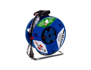 Przedłużacz bębnowy Garant IP44 40m 4x230V H05RR-F 3G2,5 czarny 1208344