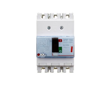 Wyłącznik mocy 3P 125A 36kA DPX3 160 420086