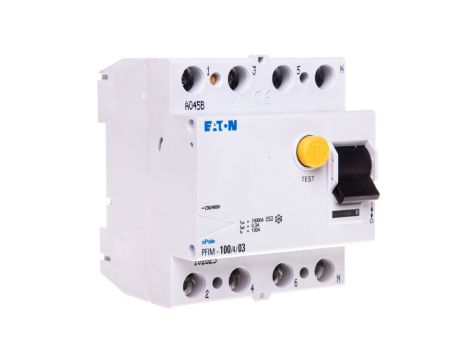 Wyłącznik różnicowoprądowy 4P 100A 0,3A typ AC PFIM-100/4/03 102825