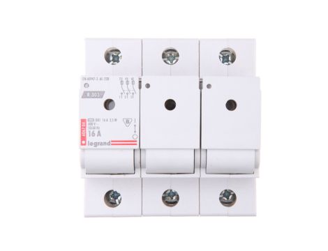 Rozłącznik bezpiecznikowy 3P 16A D01 R303 606704