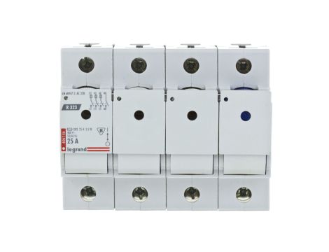 Rozłącznik bezpiecznikowy 3P+N 25A D02 R323 606756