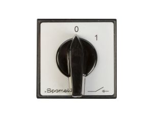 Łącznik krzywkowy 0-1 4P 16A do wbudowania ŁK16R-2.8210P03