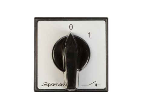 Łącznik krzywkowy 0-1 4P 16A do wbudowania ŁK16R-2.8210P03