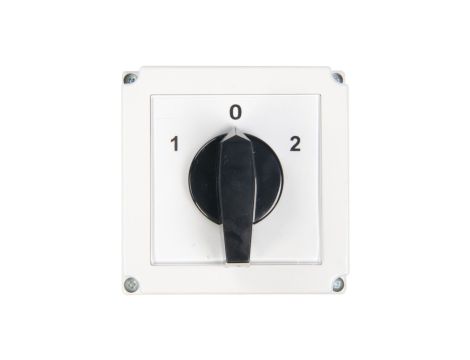 Łącznik krzywkowy 1-0-2 3P 63A w obudowie 4G63-53-PK R214 63-840345-051