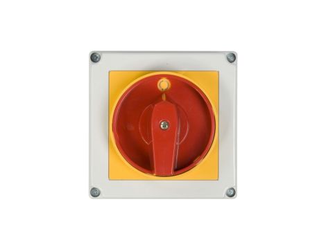 Łącznik krzywkowy awaryjny 0-1 3P 40A w obudowie 4G40-10-PK S6 63-241676-041