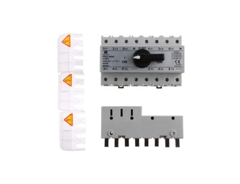 Przełącznik sieć-agregat 63A 3P+N (biegun N nierozłączalny) PRZK-3063NW02