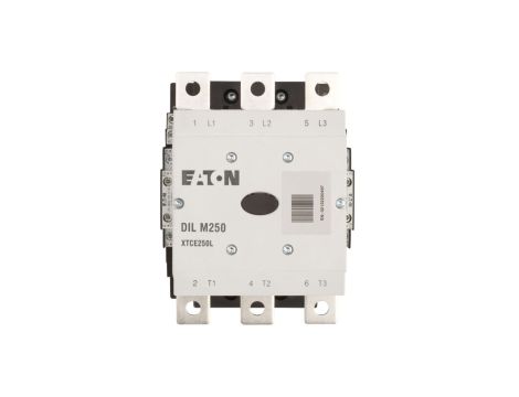 Stycznik mocy 250A 3P 110-250V 110-250V AC/DC 2Z 2R DILM250/22(RA250) 208201